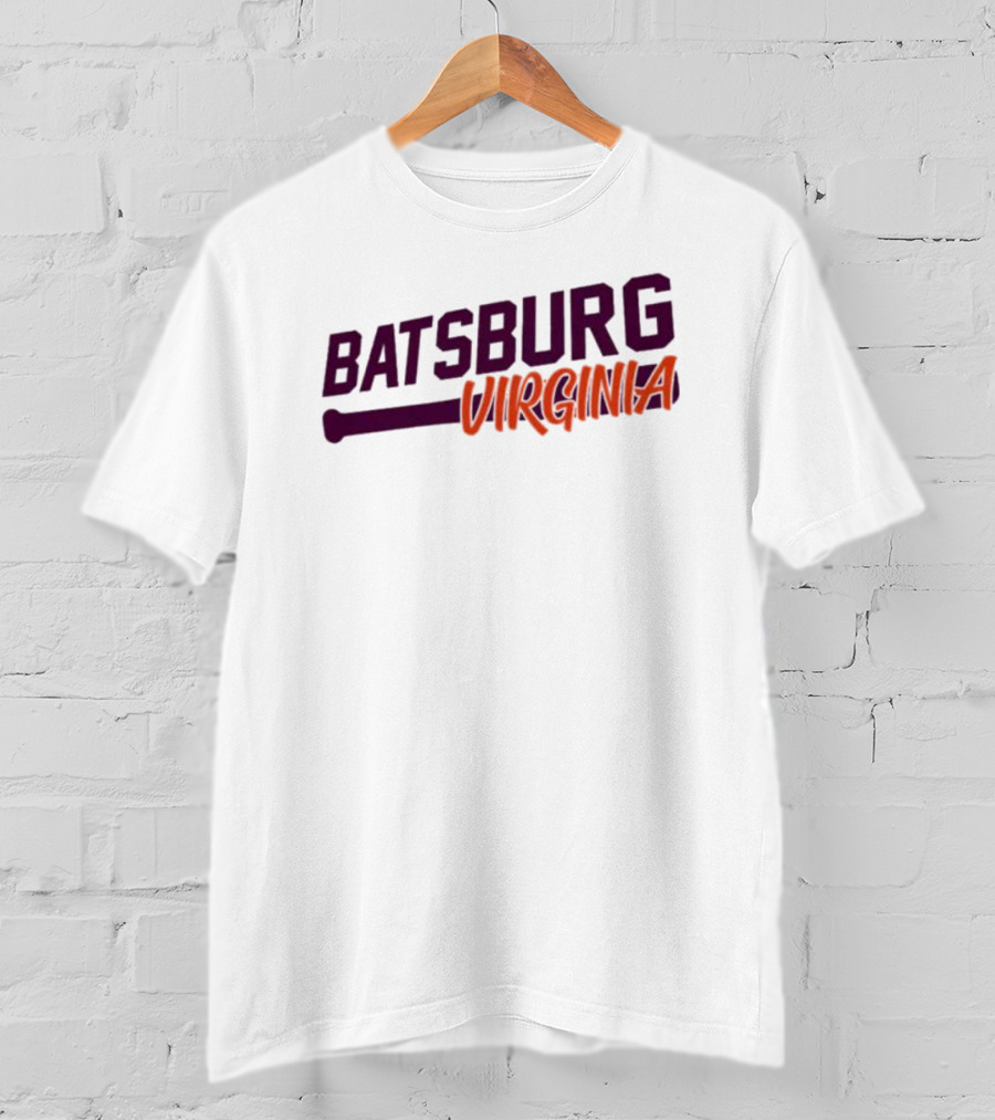 Batsburg Virginia Baseball Bat T-Shirt
