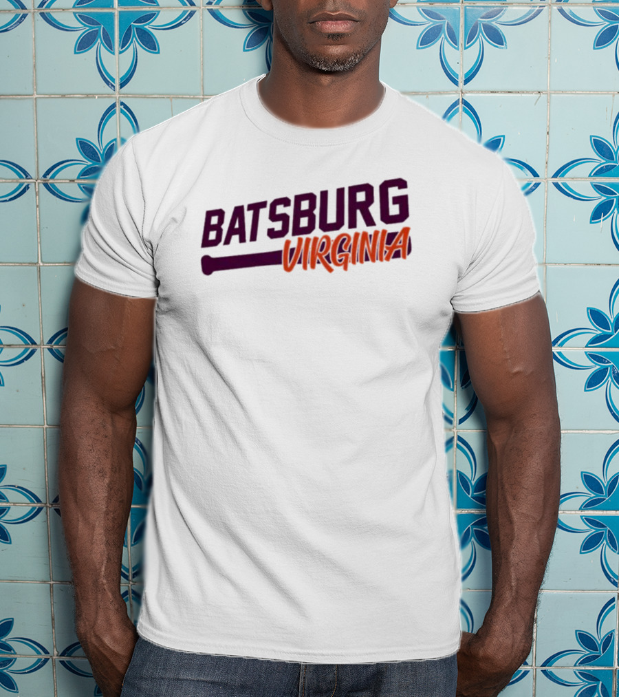 Batsburg Virginia Baseball Bat T-Shirt