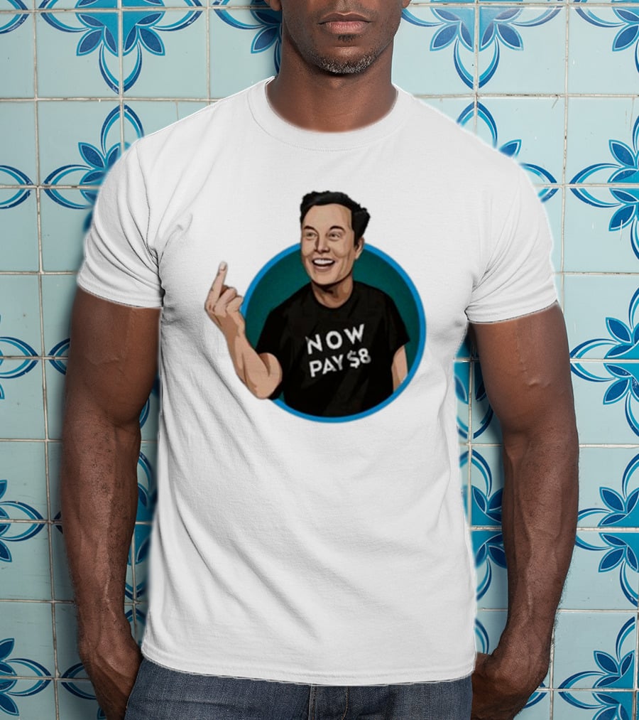 Elon Musk Now Pay $8 Circle Gesture T-Shirt