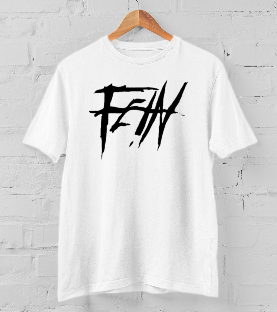 Fen Scribble Style Sketched Font T-Shirt