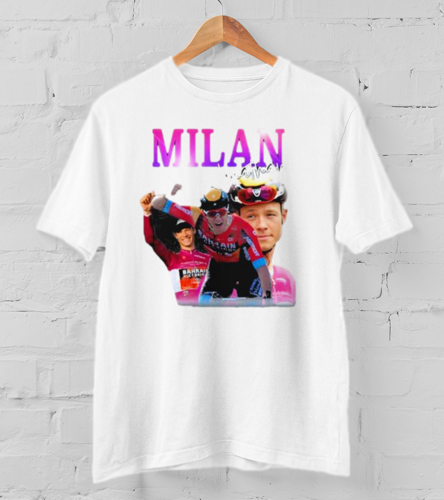 Milan Jonathan Bahrain Cycling Victory T-Shirt