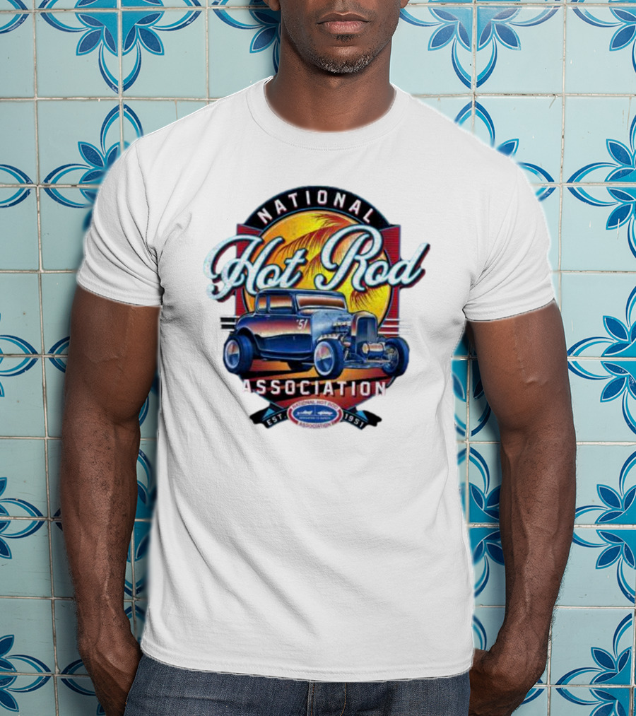 National Hot Rod Association Est 1951 Vintage Car 51 T-Shirt