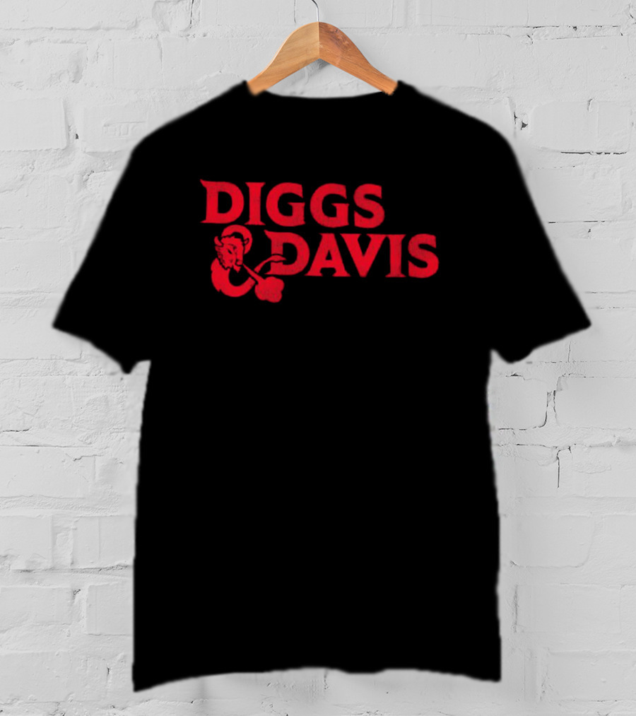 DIGGS DAVIS Scooby Doo Stranger Things T-Shirt