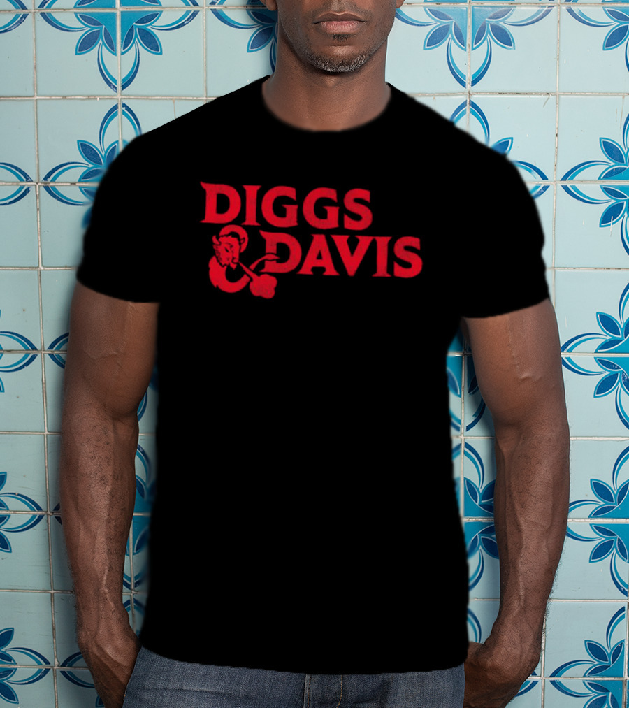 DIGGS DAVIS Scooby Doo Stranger Things T-Shirt