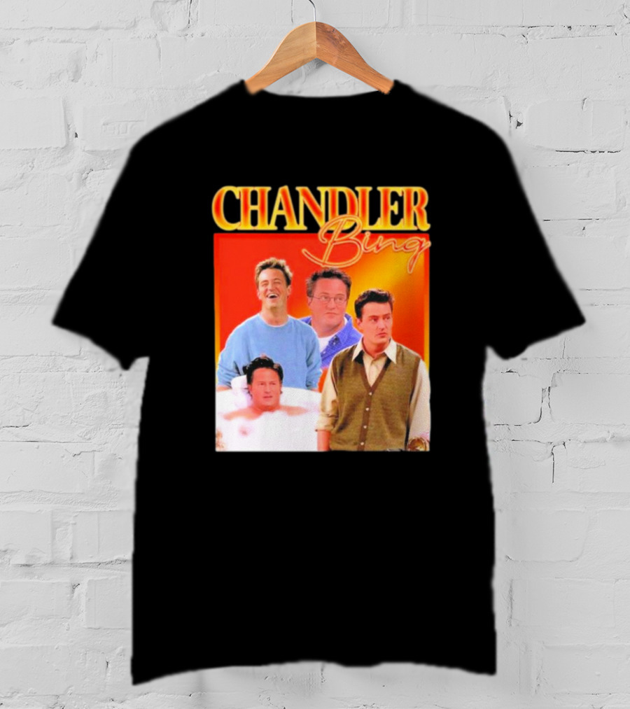 Chandler Bing Maddness Shop Homage T-Shirt