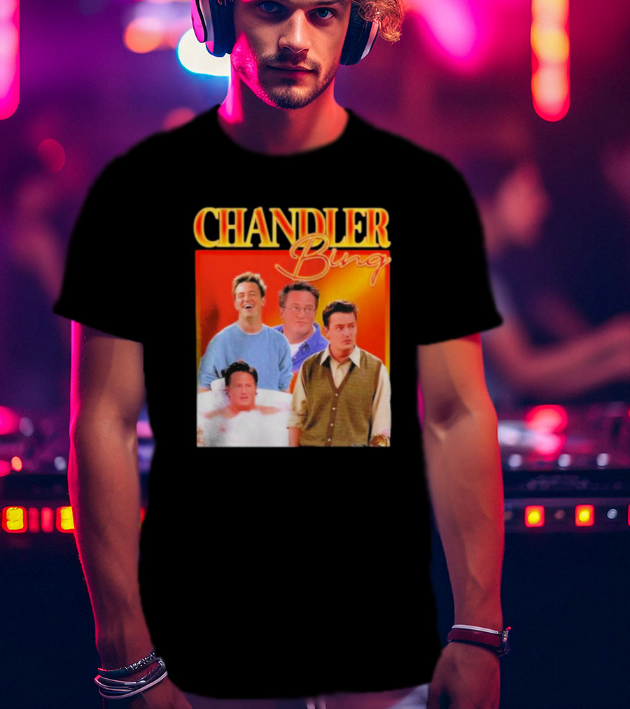 Chandler Bing Maddness Shop Homage T-Shirt