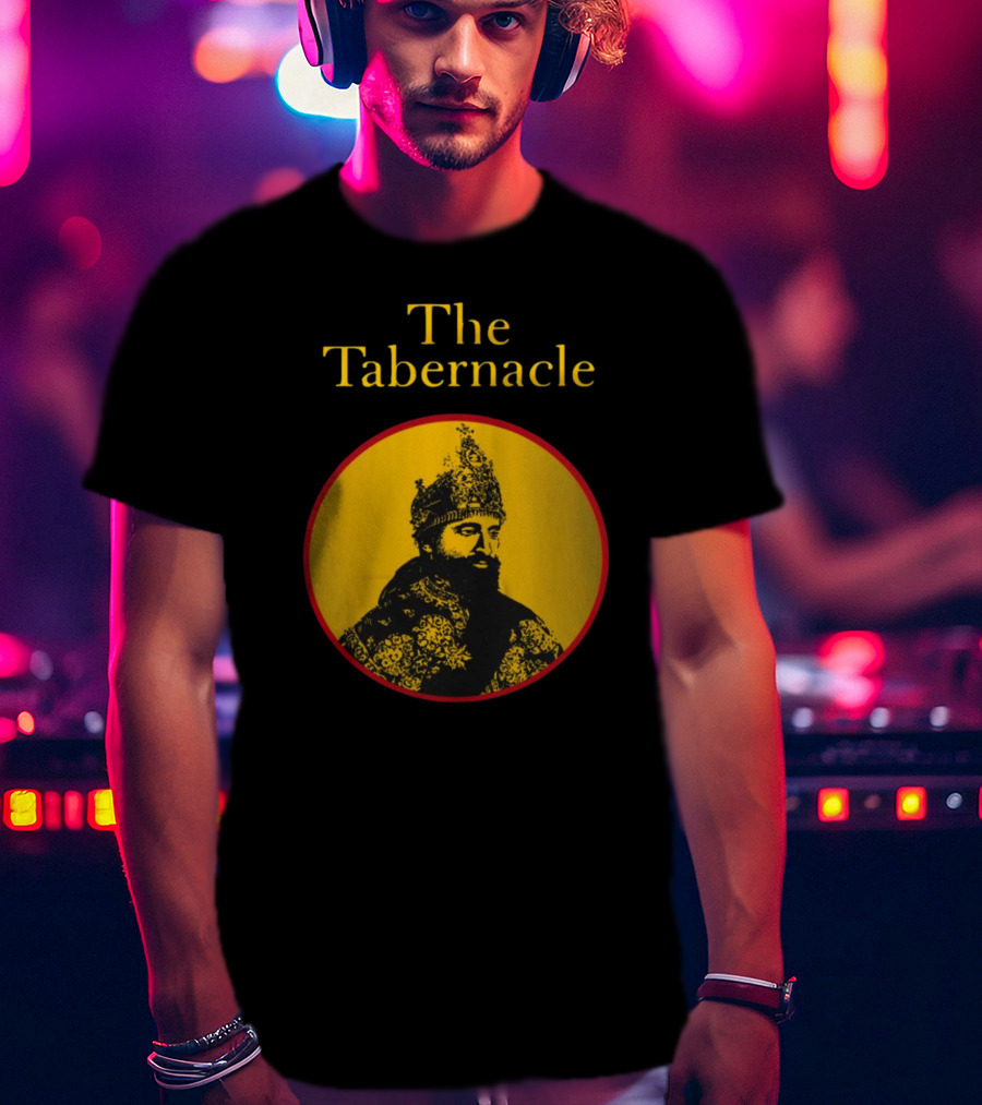 The Tabernacle Emperor Icon Yellow Circle T-Shirt