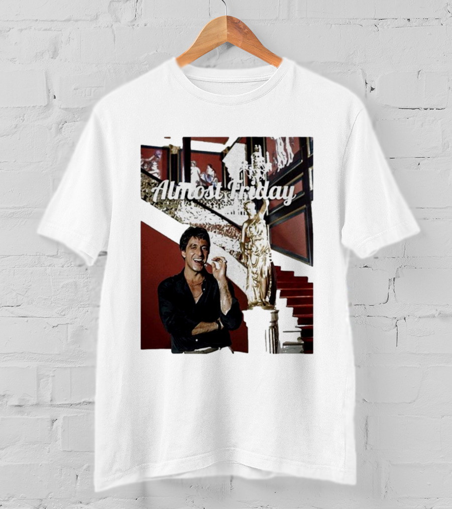 Almost Friday Scarface Mansion Scene T-Shirt