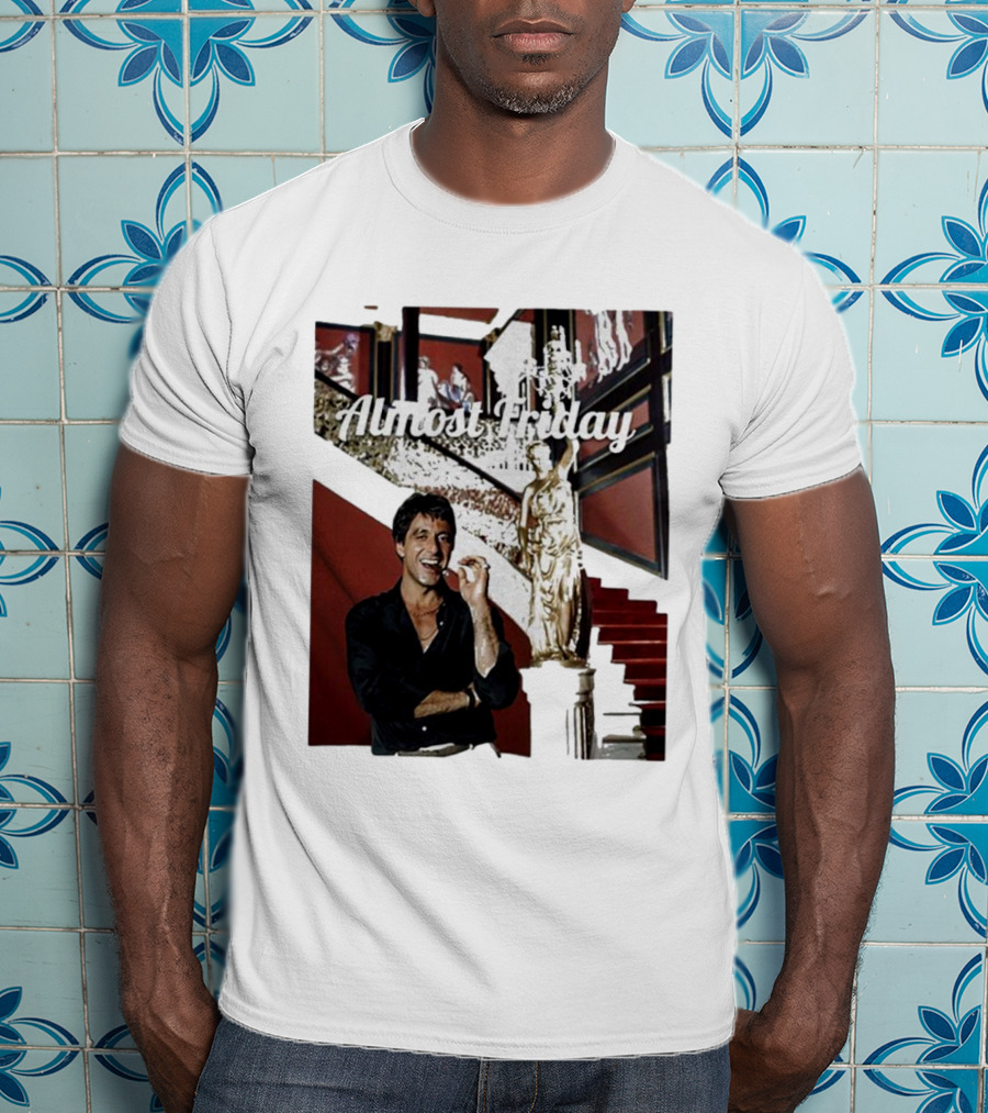 Almost Friday Scarface Mansion Scene T-Shirt