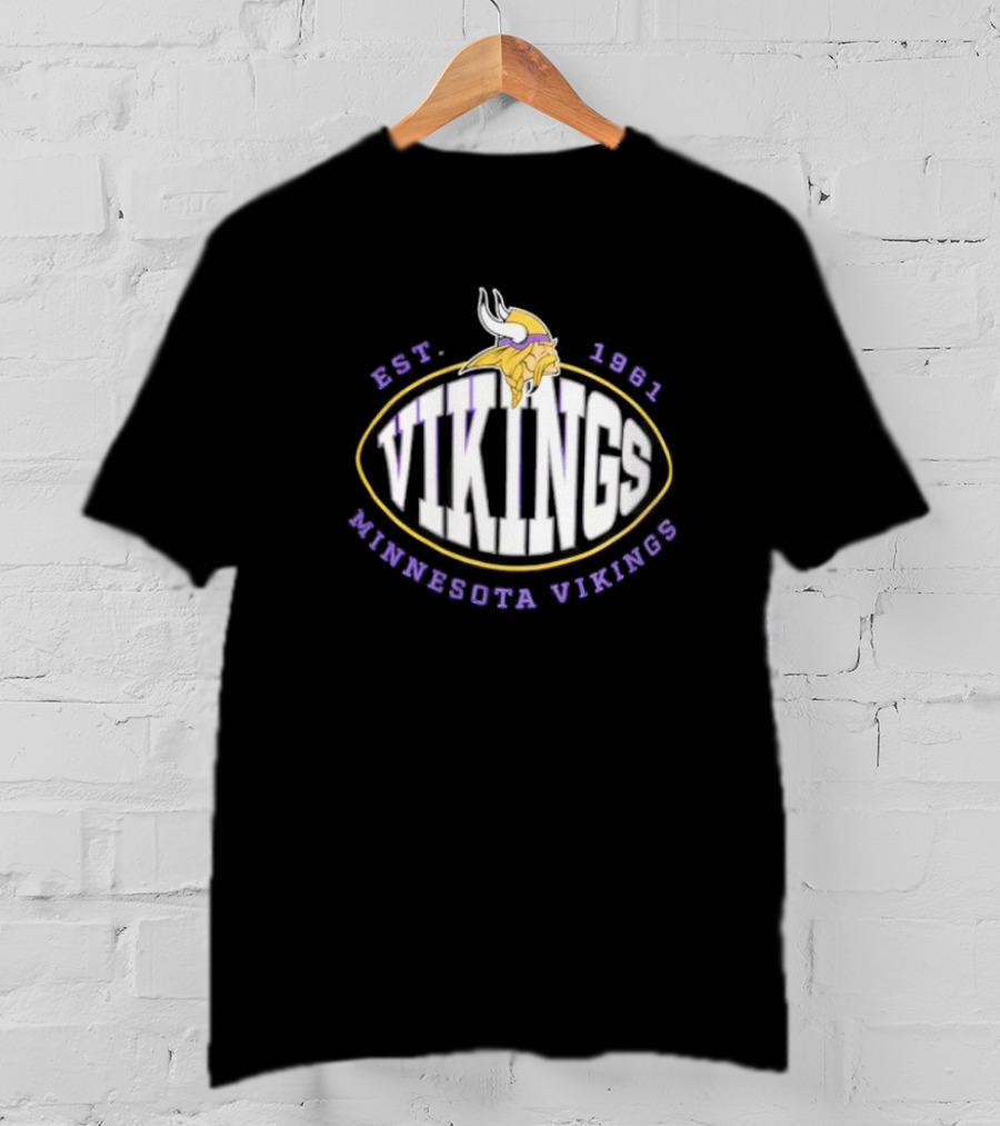 Minnesota Vikings Est. 1961 Boss X NFLTrap T-Shirt