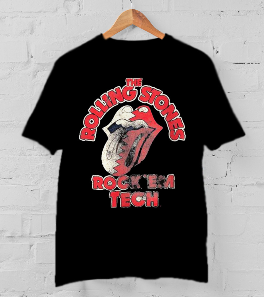 The Rolling Stones Rock 'Em Tech Texas Tech Red Raiders Livy Lu T-Shirt