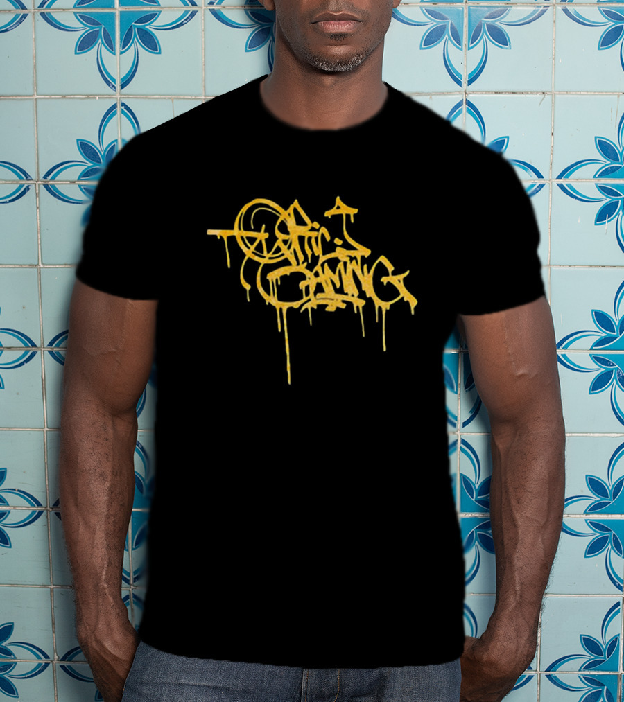 Optic Chain And Earrings Optic Gaming Graffiti T-Shirt