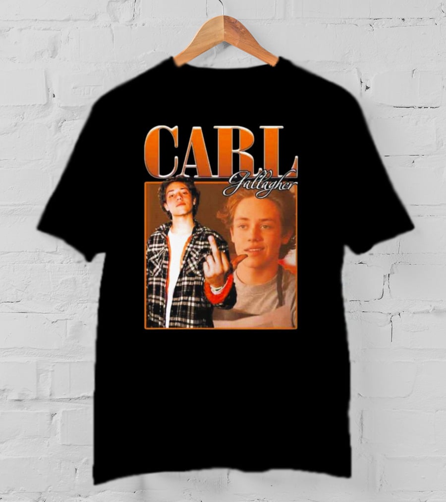 Carl Gallagher Shameless Character Image Collection T-Shirt
