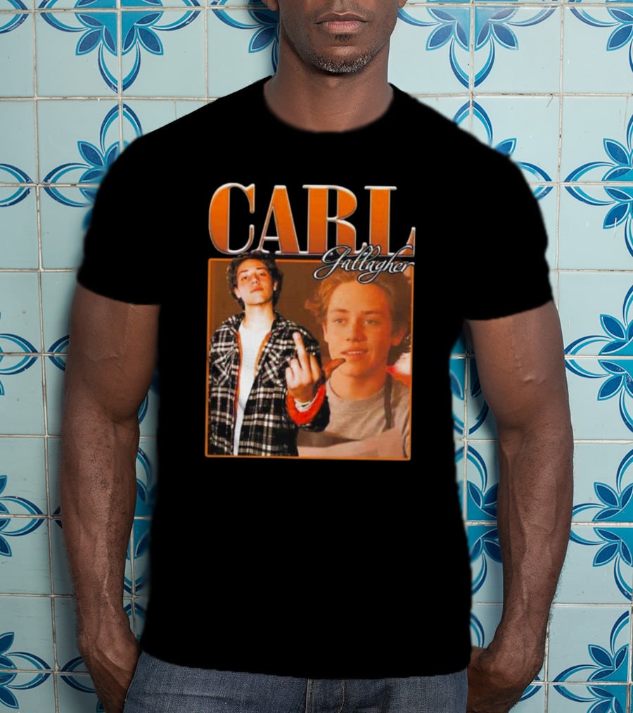 Carl Gallagher Shameless Character Image Collection T-Shirt