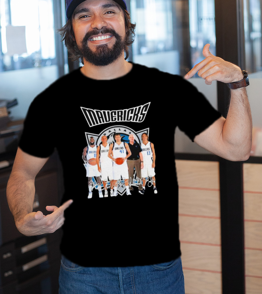 Dallas Mavericks Legends Signature Edition Mavericks 41 11 13 T-Shirt