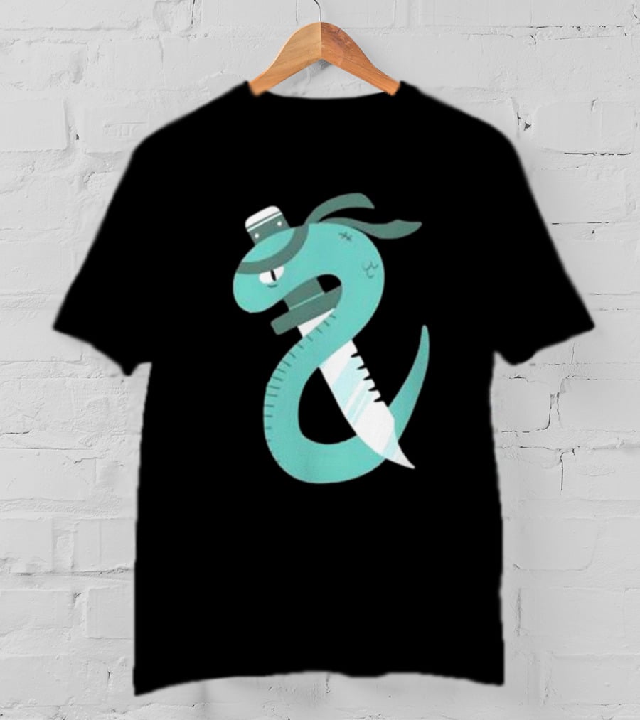 Eat More Snakes Karate Snake With Sushi Headband T-Shirt