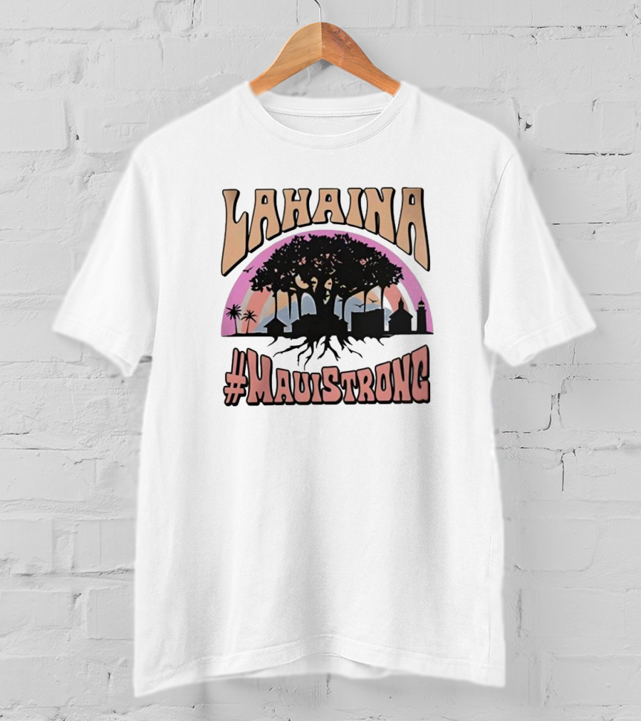 Lahaina Maui Strong Sunset T-Shirt