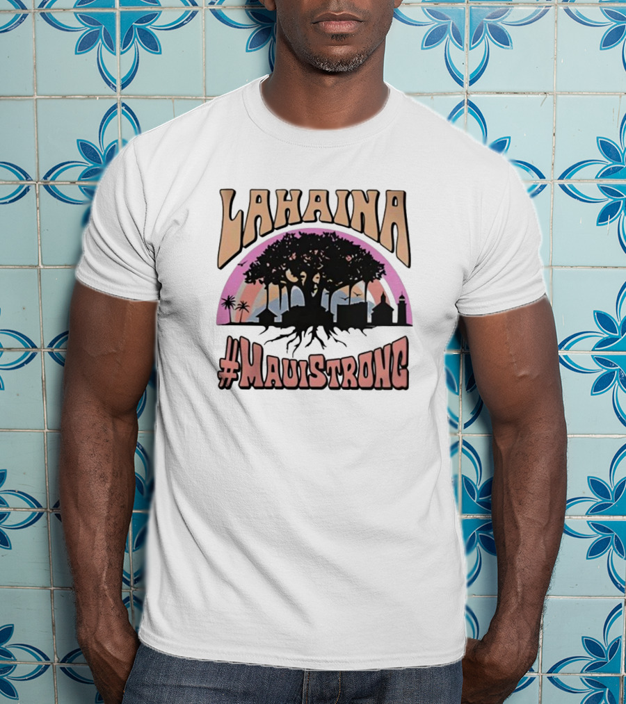 Lahaina Maui Strong Sunset T-Shirt