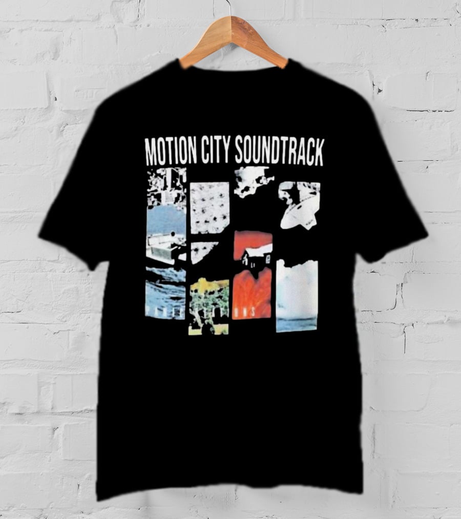 Motion City Soundtrack Panic Stations Album Art Collage T-Shirt
