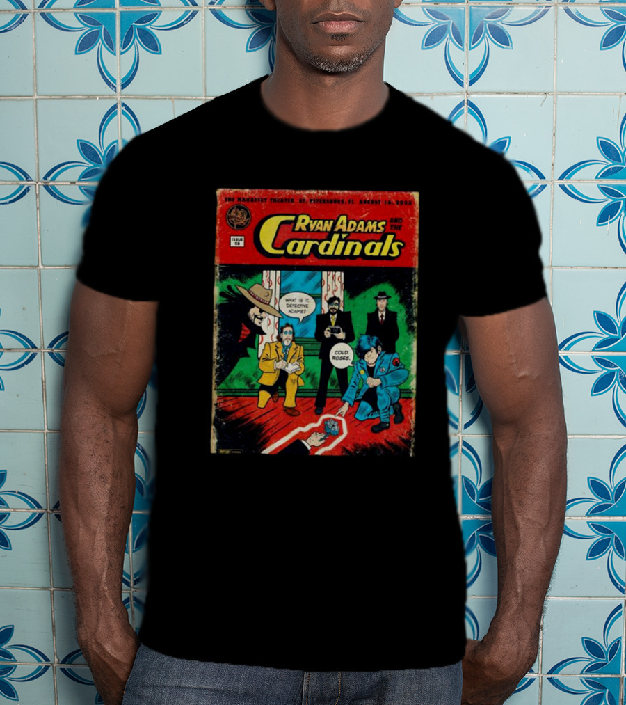 Ryan Adams And The Cardinals Cold Roses The Mahaffey Theater St Petersburg FL August 10 2005 T-Shirt