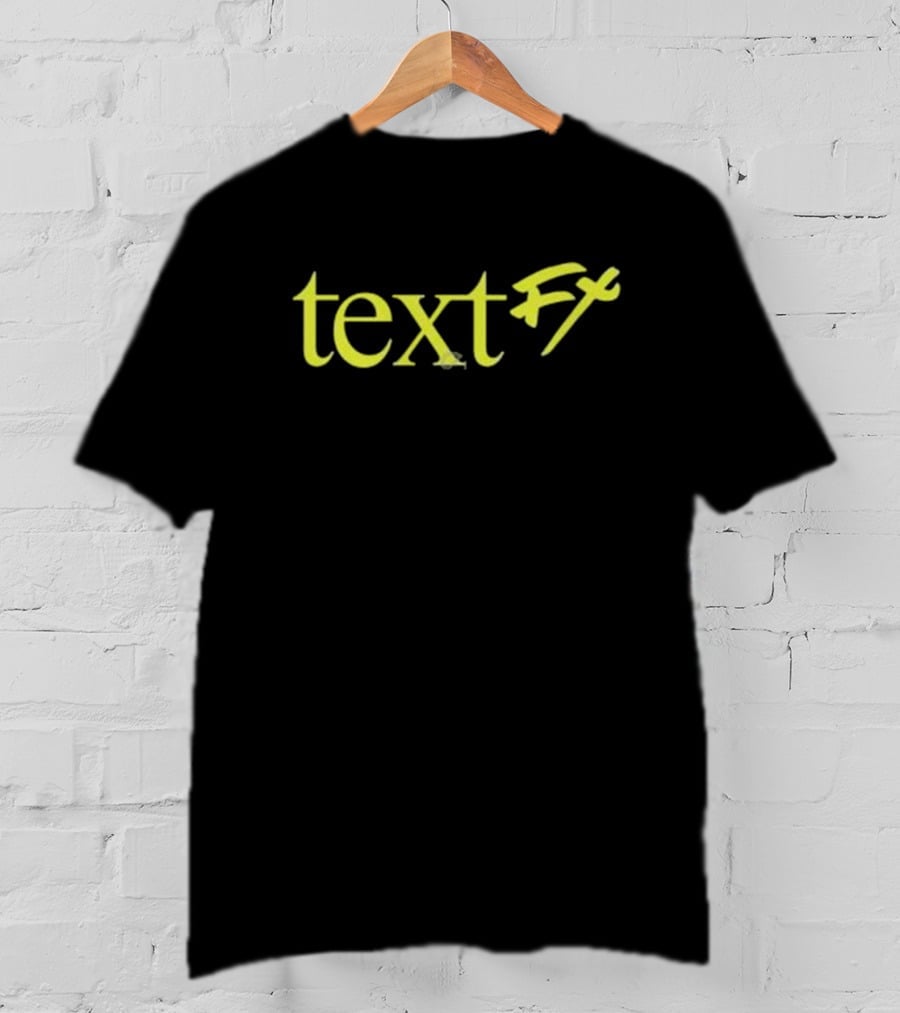 Text Fx T-Shirt