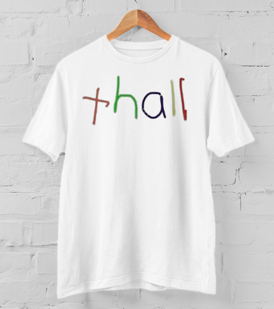 Vildhjarta Thall Dagis Multicolor Text Merch T-Shirt
