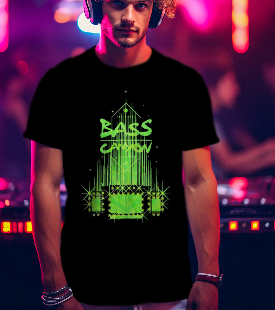 Bass Canyon Festival Neon Stage T-Shirt