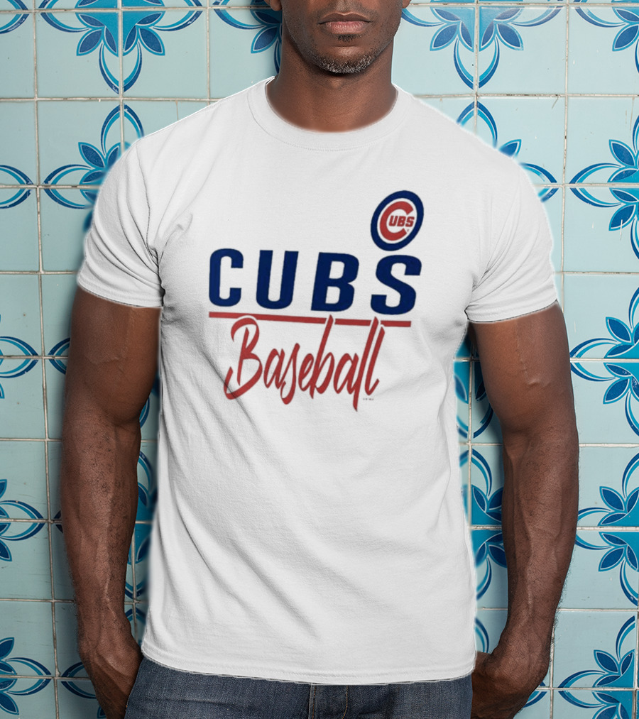 Chicago Cubs Baseball CUBS Logo G-III 4Her By Carl Banks Team T-Shirt