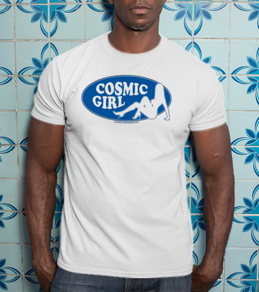Danahleya Wearing Jasper Cunningham Cosmic Girl T-Shirt