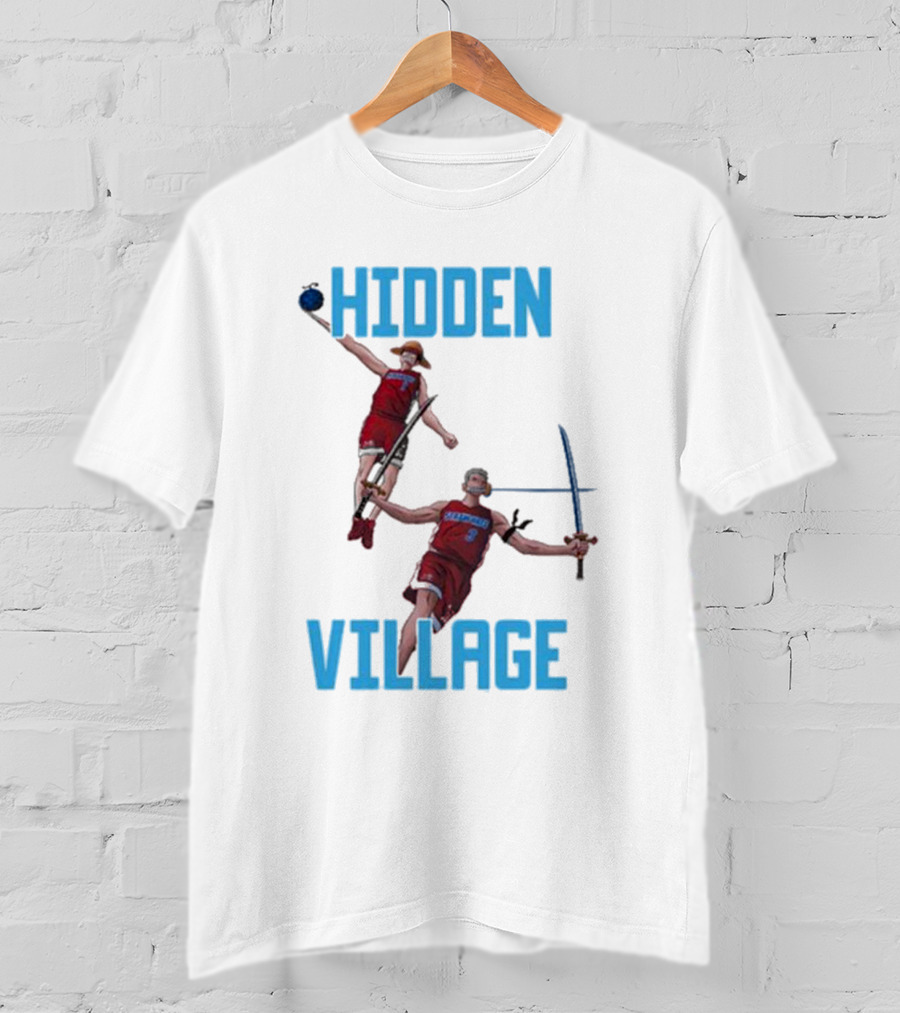Hidden Village Basketball Ninjas T-Shirt