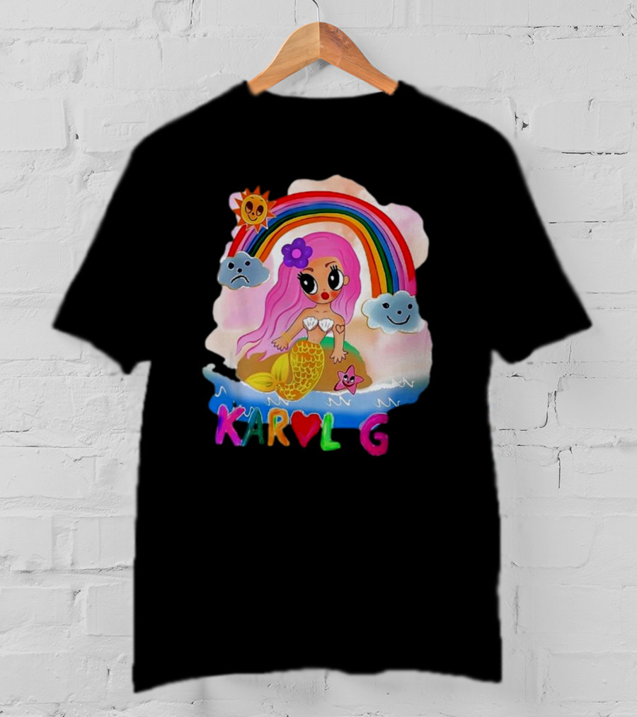 Karol G Mañana Será Bonito Sirena La Bichota Bichota Team Karol T-Shirt