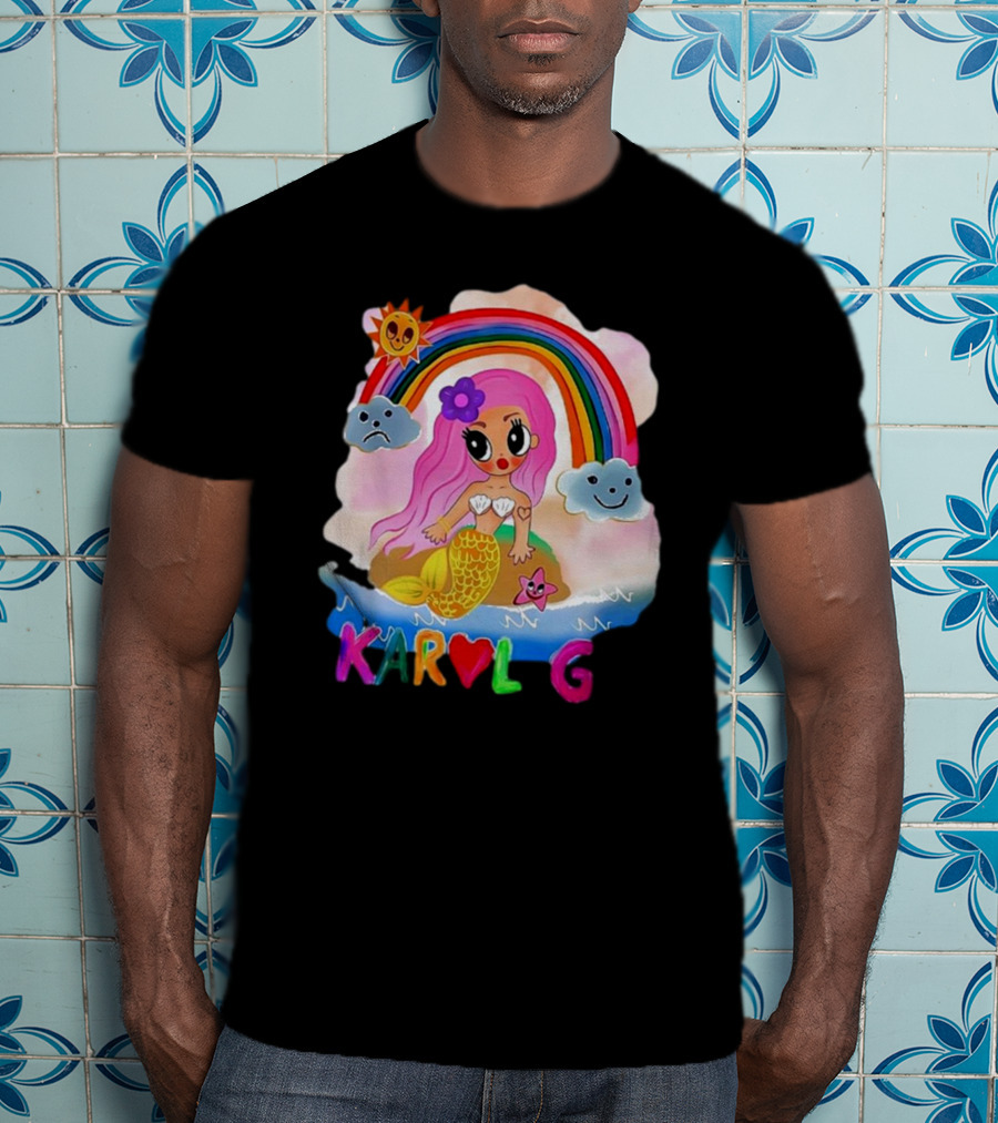 Karol G Mañana Será Bonito Sirena La Bichota Bichota Team Karol T-Shirt