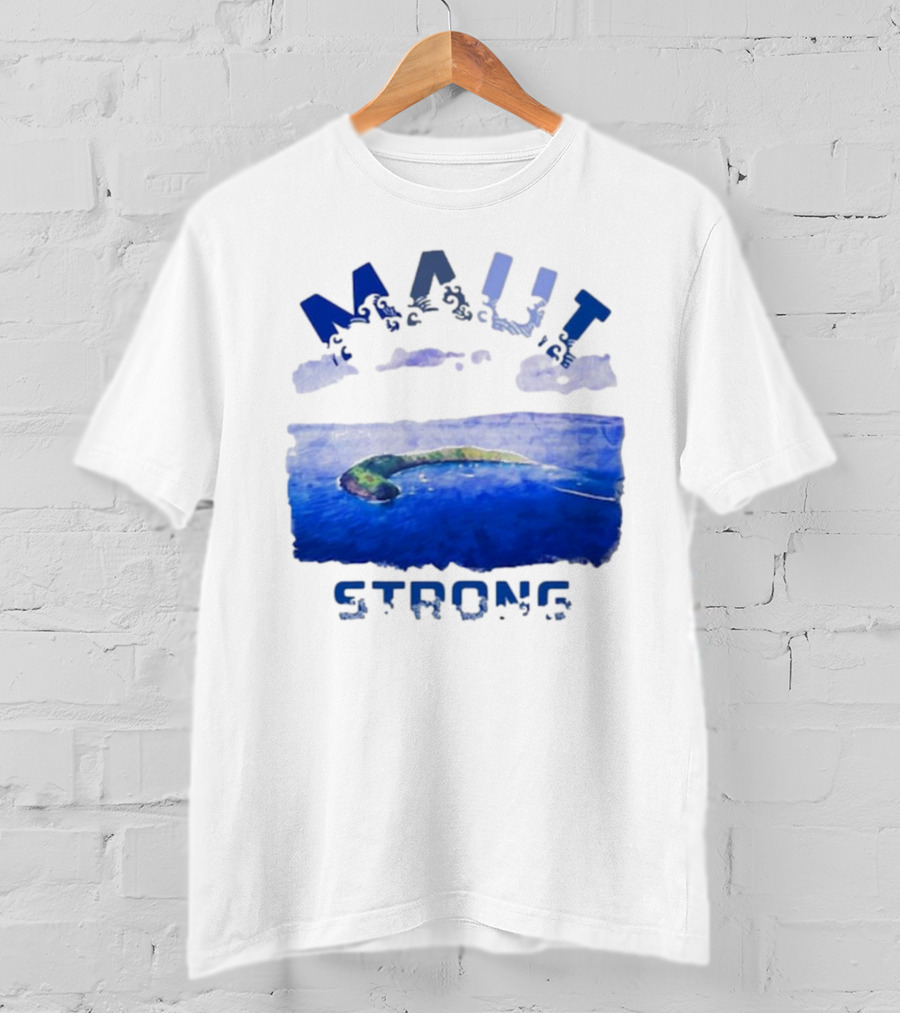 Maui Strong Lahaina Vintage Coastal Landscape T-Shirt