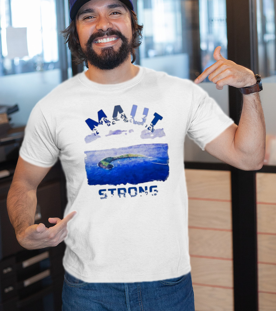 Maui Strong Lahaina Vintage Coastal Landscape T-Shirt