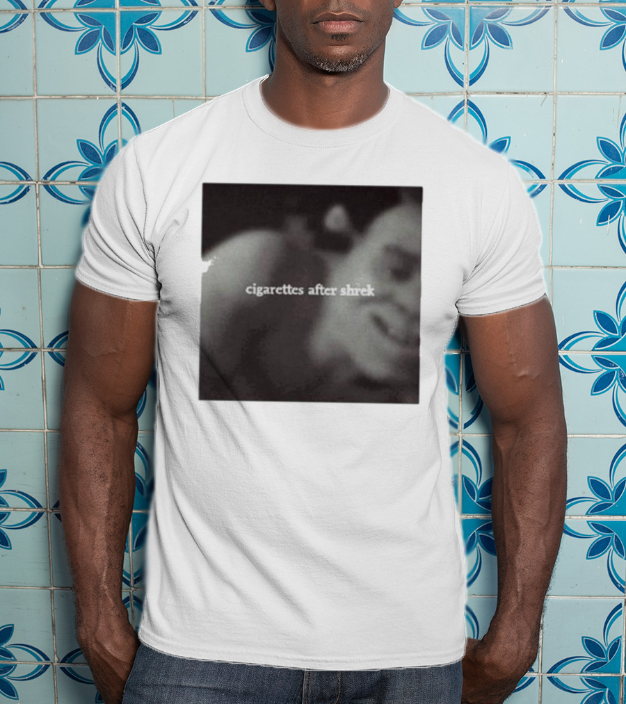 Requin Fils De Chien Cigarettes After Shrek Retro Film Aesthetic T-Shirt