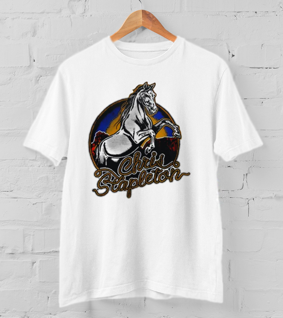Chris Stapleton White Horse Higher Album T-Shirt