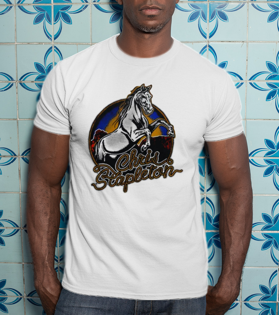 Chris Stapleton White Horse Higher Album T-Shirt