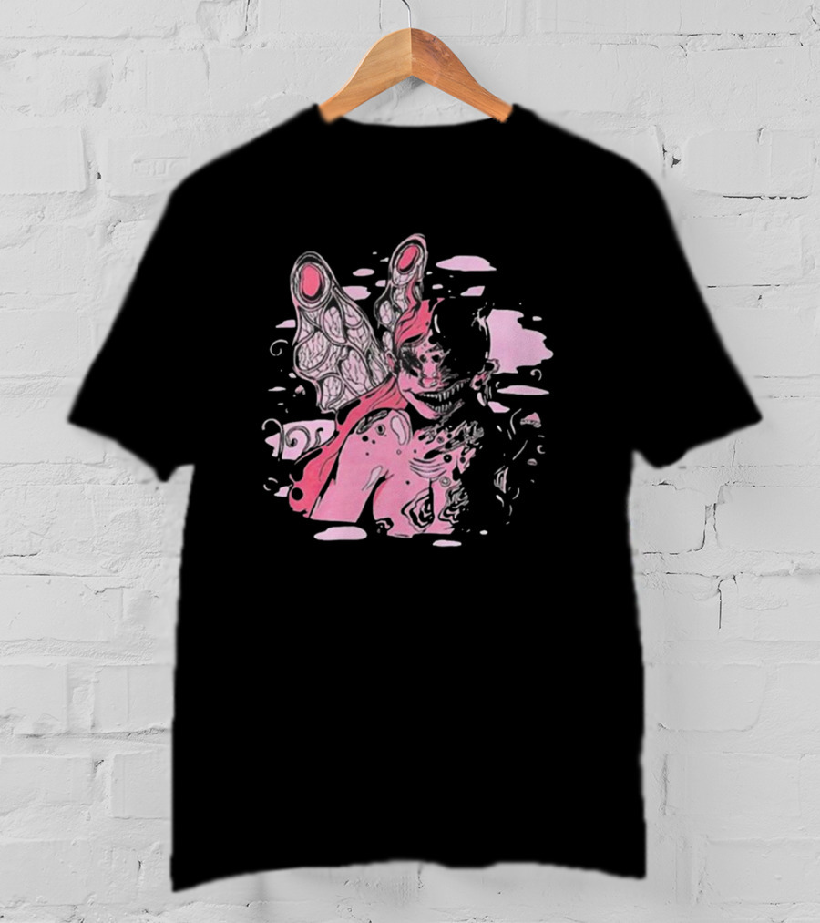 Spencers Melanie Martinez Portals Pink Fantasy Creature Concept T-Shirt