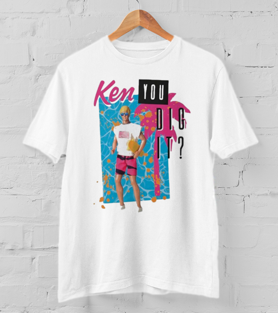 Ken You Dig It I Am Kenough Barbi Ken Surf T-Shirt
