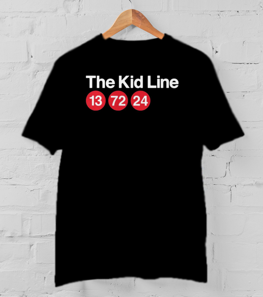 The Kid Line 13 72 24 New York Hockey Trio T-Shirt