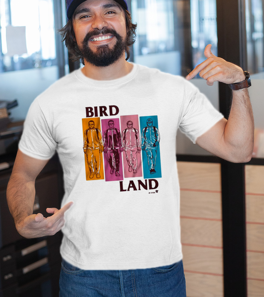 Birdland Bros Walking Color Panels T-Shirt