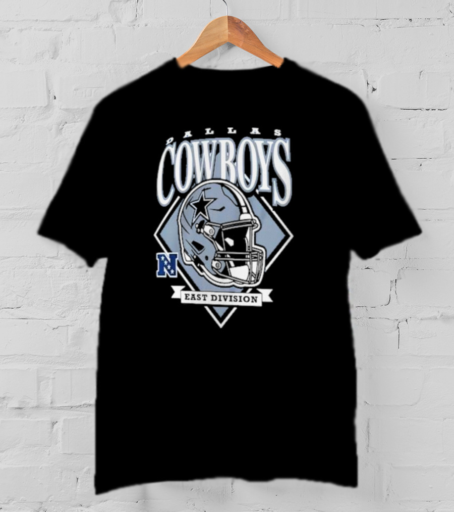 Dallas Cowboys East Division Helmet Graphic NFL T-Shirt