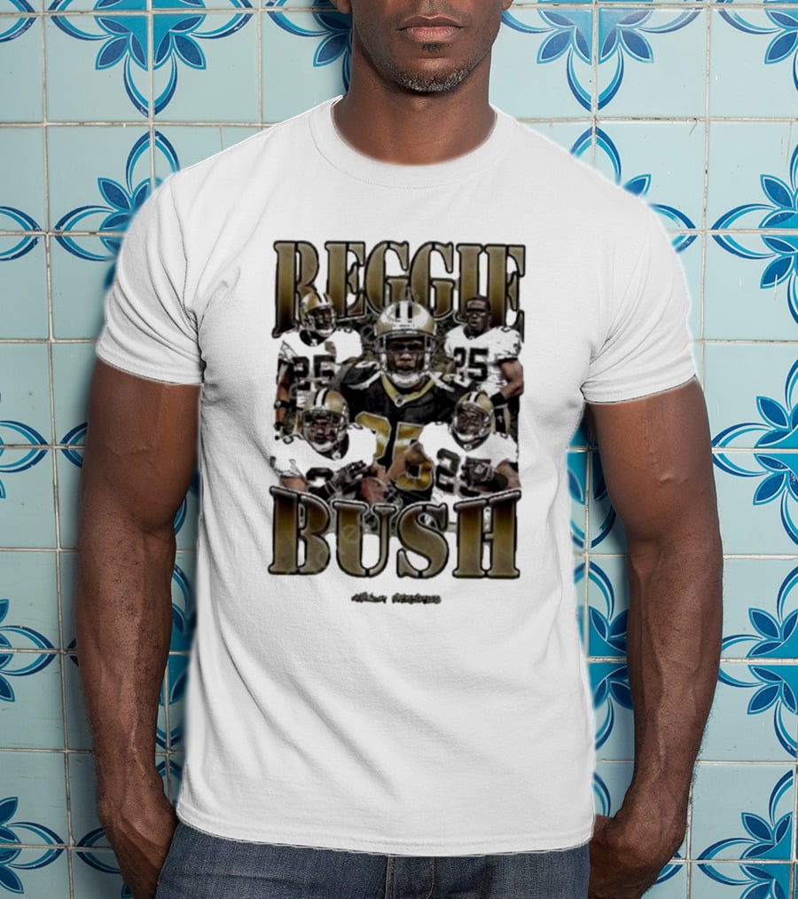 Reggie Bush NFL Saints Football Legends T-Shirt