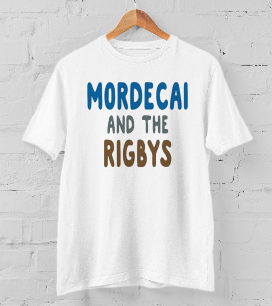 Mordecai And The Rigbys Band Reference From Regular Show T-Shirt