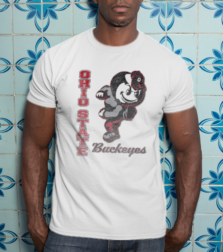 Ohio State Buckeyes Vintage Phase Out ’47 Franklin Mascot T-Shirt