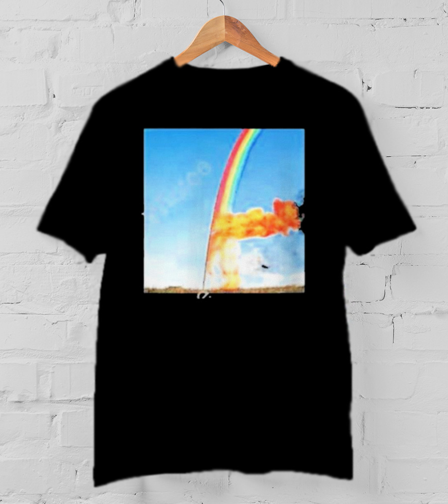 Sigur Rós Merch Átta Rainbow And Explosion T-Shirt
