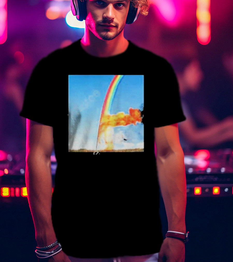 Sigur Rós Merch Átta Rainbow And Explosion T-Shirt