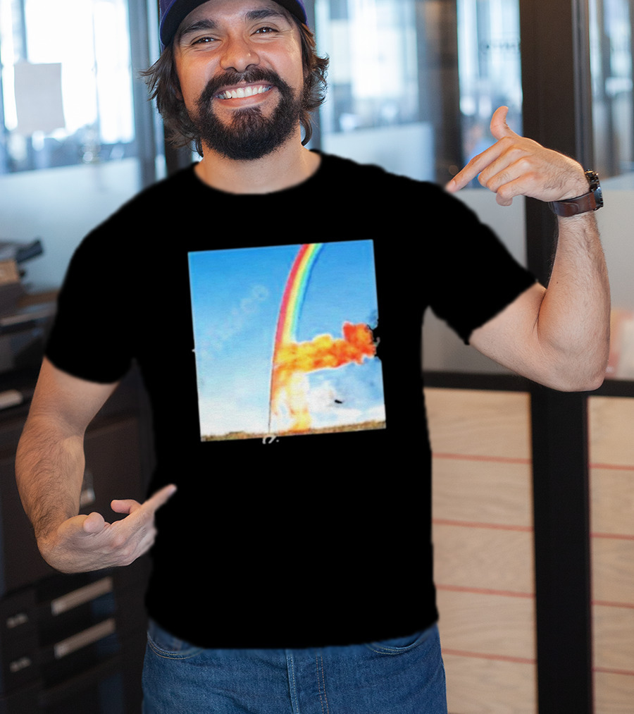 Sigur Rós Merch Átta Rainbow And Explosion T-Shirt
