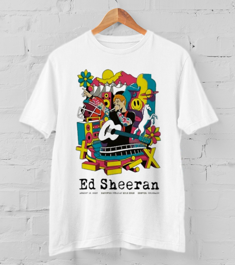 Ed Sheeran August 19 Empower Explore Inspire T-Shirt