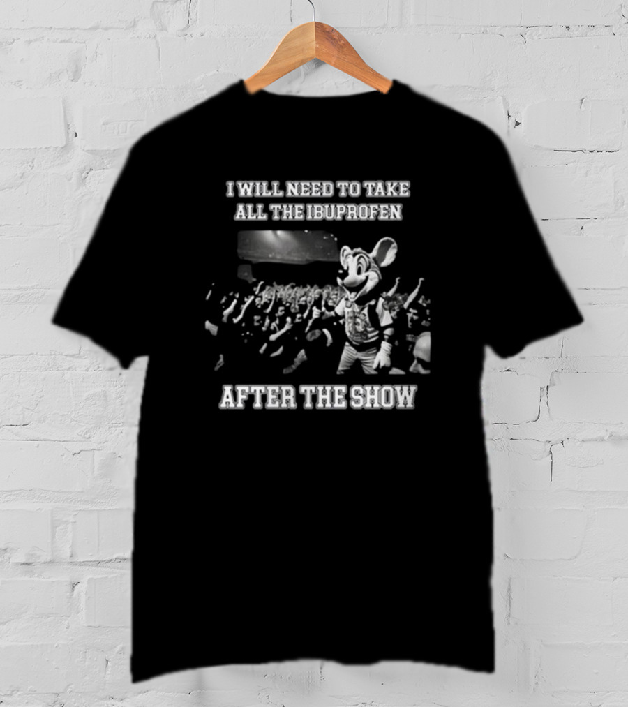 I Will Need To Take All The Ibuprofen After The Show Crowd Surfing Mouse T-Shirt